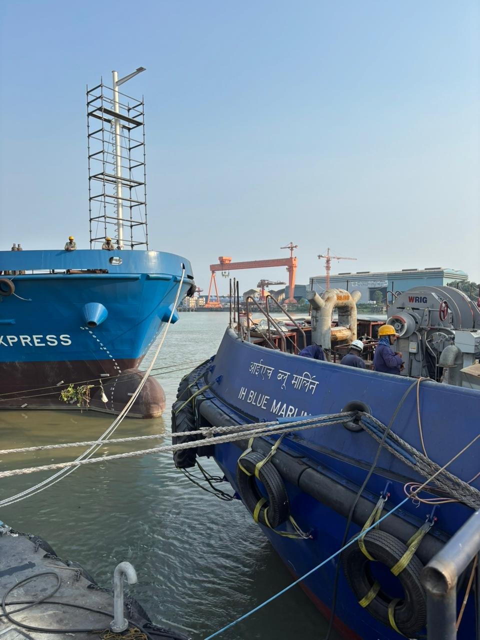 40T BP Pull Tug Construction